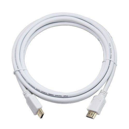 Кабель HDMI19M - HDMI19M 2.0 Cablexpert, зол.конт., экран, 1.0м, белый 29427 - фото 10220