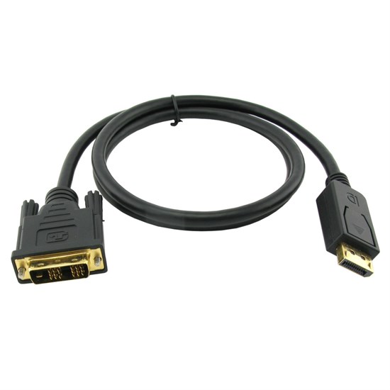 Кабель DisplayPort (20M) - DVI (19M) 1.0м, Cablexpert 31264 - фото 10689