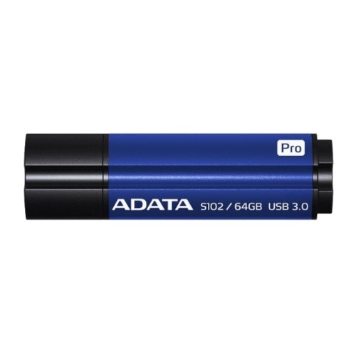 USB 3.1 Flash Drive 64GB ADATA Superior S102 Pro, синий алюминий (AS102P-64G-RBL) 34411 - фото 12724