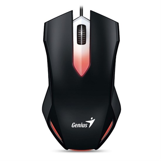 Мышь Genius X-G200 Optical Black, 1000dpi, 3кн., подсветка, USB 34956 - фото 13241