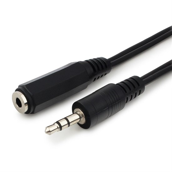 Удлинитель аудио jack 3.5 мм (M) - jack 3.5 мм (F), 2.0м 34320 - фото 14334