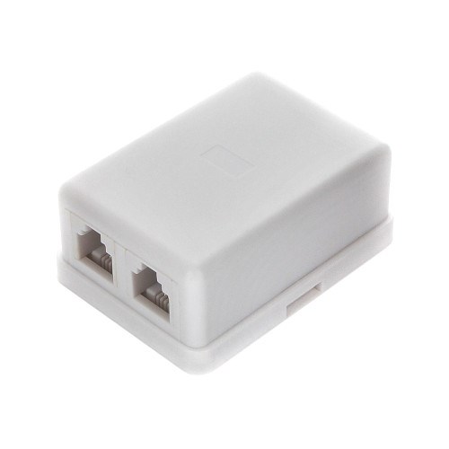 Телефонная розетка RJ-11 6P4C двойная 6520 - фото 16426