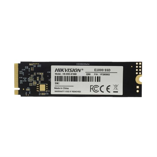 SSD M.2 2280 PCIe 3.0 x4 512GB Hikvision E1000, 3D TLC, 320TBW (HS-SSD-E1000/512G) 36655 - фото 17405