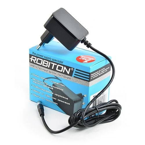 Блок питания Robiton (IR9-500S) (стабилизированный, 9V, 500mA) 5.5x2.1мм / 12мм 37023 - фото 18632