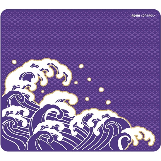Коврик для мыши X-raypad Aqua Control Plus Wave Violet XL (450x400x4мм) 36594 - фото 19123