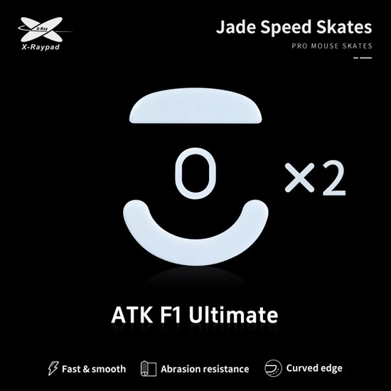 Ножки для мыши (глайды) X-raypad Jade Speed для ATK Blazing Sky F1, комплект из 2-х наборов 38039 - фото 20067
