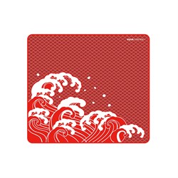 Коврик для мыши X-raypad Aqua Control Plus Wave Fire XL Square (500x500x4мм) 38298 - фото 20477