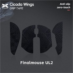 Противоскользящие наклейки на мышь X-raypad Cicada Wings V2 для Finalmouse Ultralight 2/ Starlight 12 small, чёрные 38446 - фото 20486