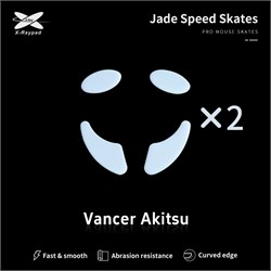 Ножки для мыши (глайды) X-raypad Jade Speed для Vancer Akitsu, комплект из 2-х наборов 38456 - фото 20504