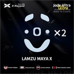 Ножки для мыши (глайды) X-raypad Jade Ultra для Lamzu Maya X, комплект из 2-х наборов 38465 - фото 20592