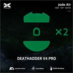 Ножки для мыши (глайды) X-raypad Jade Air для Razer DeathAdder V4 Pro, комплект из 2-х наборов 38829 - фото 21079