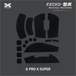 Противоскользящие наклейки на мышь X-raypad Geckos V3 для Logitech G Pro X Superlight / Superlight 2, чёрные 38837 - фото 21102