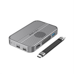 Док-станция 6-в-1 USB Type-C -> USB Type-C 10G+USB 3.0+HDMI 4K@60Hz+SD/TF+PD 100W+M.2 NVME ACASIS EC-1401 38863 - фото 21122