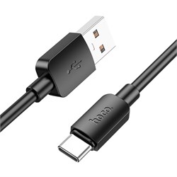 Кабель USB A --> Type-C (M) 1.0м (USB 2.0) hoco X96, чёрный 38770 - фото 21397