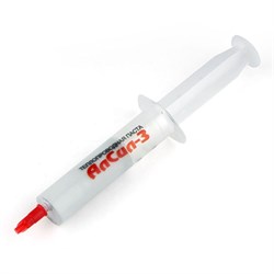 Термопаста АлСил-3 (в шприце 20 грамм, 1.8-2.0 Вт/м·K) 38886 - фото 21410