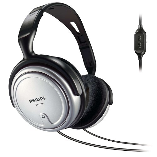 Philips SHP2500/10 (оголовье, закрытые, 9Гц-23кГц, 32Ом, 95 дБ/мВт, 3,5 + 6,3 мм, кабель 6 м, рег. Громк.) 13179 - фото 7583