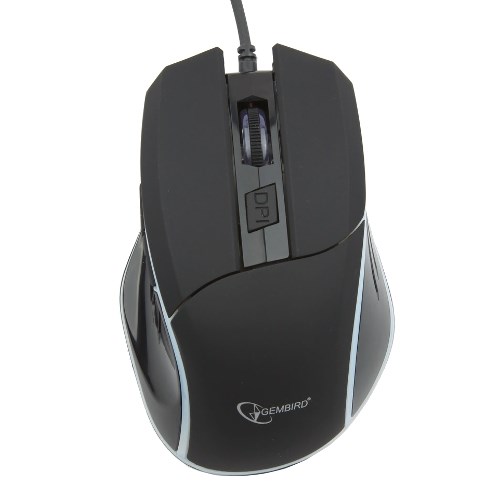 Мышь Gembird MG-500, игровая, USB, 1600dpi 32165 - фото 7899