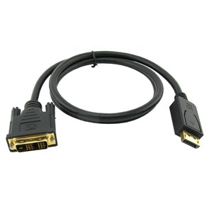 Кабель DisplayPort (20M) - DVI (19M) 1.0м, Cablexpert 31264