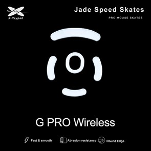 Ножки для мыши (глайды) X-raypad Jade Speed для Logitech G Pro Wireless, комплект из 2-х наборов 37577
