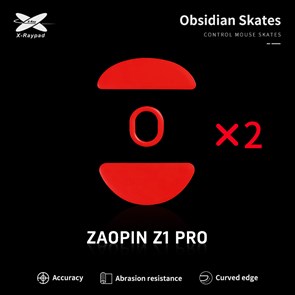 Ножки для мыши (глайды) X-raypad Obsidian Control для Zaopin Z1 Pro, комплект из 2-х наборов 38046