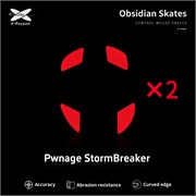 Ножки для мыши (глайды) X-raypad Obsidian Control для Pwnage StormBreaker, комплект из 2-х наборов 38189