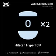 Ножки для мыши (глайды) X-raypad Jade Speed для Hitscan Hyperlight, комплект из 2-х наборов 38454