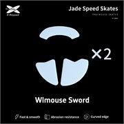 Ножки для мыши (глайды) X-raypad Jade Speed для WLMouse Sword X, комплект из 2-х наборов 38457