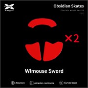 Ножки для мыши (глайды) X-raypad Obsidian Control для WLMouse Sword X, комплект из 2-х наборов 38464