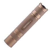 Фонарь Convoy S2+ (XPL HI U6-3A, 5000K, 7135x8, 1x18650, 118x24мм, 76г, цвет "desert tan", SMO, без АКБ) 38331
