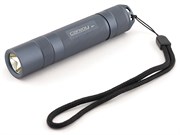 Фонарь Convoy S2+ (XM-L2 T6-4C, 4300-4500K, 7135x6 (2.1A), 730lm, 1x18650, 118x24мм, 76г, серый, OP, без АКБ) 34080