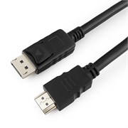 Кабель DisplayPort (20M) - HDMI (19M) 7.5м, Cablexpert 38664