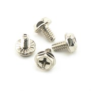 Винты для крепления карт расширений / блока питания/ комплектующих ПК (UNC HWM#6-32 x 6) упаковка 10шт. 37632