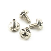 Винты для крепления карт расширений / блока питания/ комплектующих ПК (UNC HWM#6-32 x 6) упаковка 1000шт. 37628