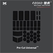 Противоскользящие наклейки на мышь X-raypad Geckos V3 Universal Pre-cut Grip Tape Black, 0.33мм, 42 накл. 38853