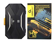 Отвертка с набором бит Cablexpert TK-SD-12R (145 предметов, сталь S2+CrV) 38882