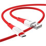 Кабель USB A --> Micro USB 5P (B) 1.0м hoco X70, красный 38757