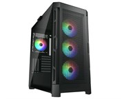 ATX Cougar Airface Pro RGB Black, 4х120mm ARGB Fan 37263