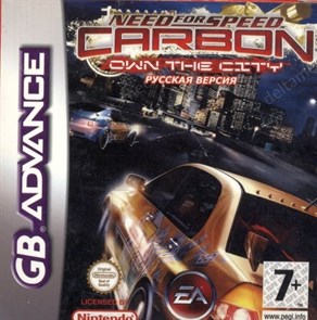 Need for Speed Carbon Own the City (игра для игровой приставки GBA) 22574