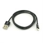 Кабель USB A --> Lightning 8pin (m) 1.0м для Apple, MFI 2.1A, цвет черный, Ugreen 31805 - фото 10571