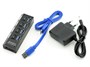 USB 3.0 Hub 4 port (с дополнительным блоком питания 5V 2A, отдельными выкл.) 31013 - фото 11062