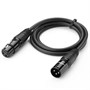 Кабель XLR (F) - XLR (M) Ugreen 2м черный, PVC (20710) 34686 - фото 14413