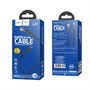 Кабель USB A --> Micro USB 5P (B) 1.2м hoco U39, сине-чёрный 35547 - фото 14699