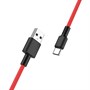 Кабель USB A --> Type-C (M) 1.0м (USB 2.0) hoco X29, красный 35557 - фото 14715