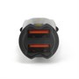 Зарядное устройство а/м 12/24V -> USB 5V 2 выхода, CelBro Extreme Mini, 2100mA, черный 35635 - фото 14999