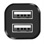 Зарядное устройство а/м 12V -> USB 5V hoco Z12 2xUSB, 2400mA, чёрное 35775 - фото 15997
