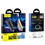 Зарядное устройство а/м 12V -> USB 5V hoco Z30A 2xUSB, 3100mA, металл, чёрное 35777 - фото 16003