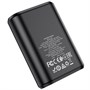 Портативный аккумулятор hoco Q3 10000mAh, 1xUSB 20W, PD20W, QC3.0, чёрный 36442 - фото 16690