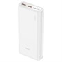 Портативный аккумулятор hoco J80A 20000mAh, 2xUSB 22.5W, Type-C PD 20W, белый 36483 - фото 16881