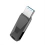 USB 3.0 Flash Drive 32GB Hoco UD5 Wisdom, серебро 36800 - фото 17812