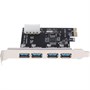 PCI-e -> USB 3.0 (4port ext.) VIA chipset 34219 - фото 18081